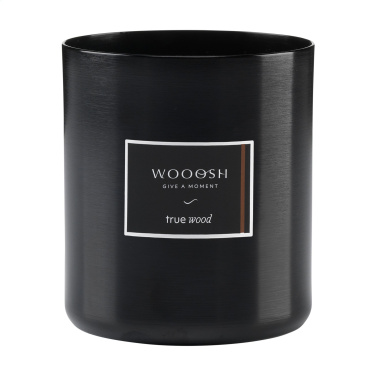 Logo trade promotional products image of: Wooosh Scented Candle True Wood X-Mas