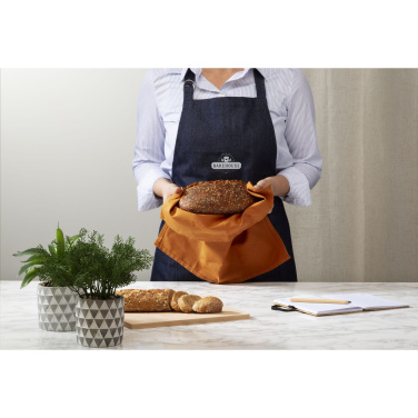 Logotrade advertising product picture of: Apron GRS Recycled Denim (220 g/m²)
