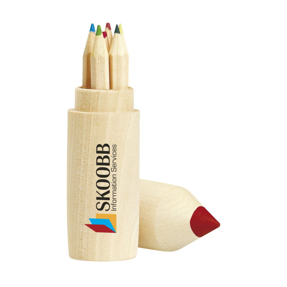 Logo trade promotional item photo of: ColourWoody coloured pencils