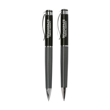 Logo trade corporate gifts image of: Princeton Double writing set