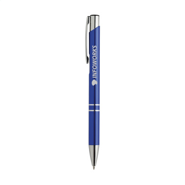 Logo trade promotional item photo of: Ebony Shiny pen