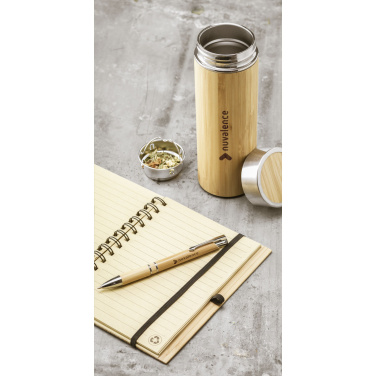 Logo trade advertising product photo of: Ebony Bamboo pen