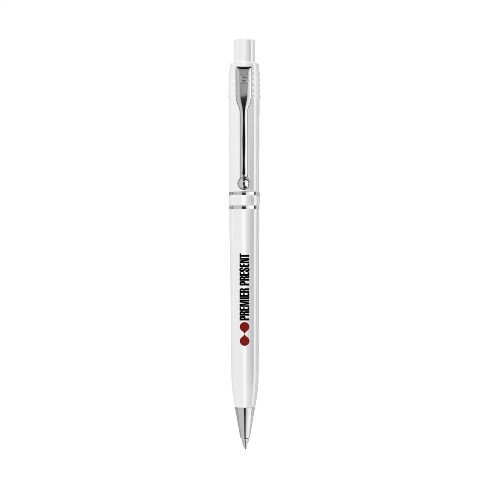Logo trade corporate gifts picture of: Stilolinea Raja Chrome pen