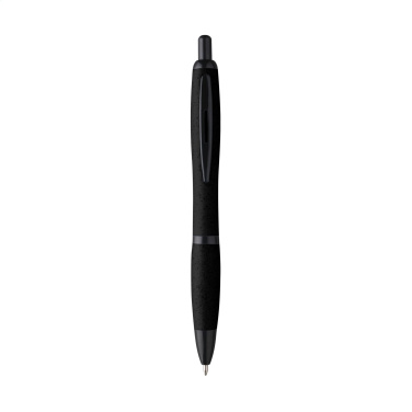 Logo trade promotional giveaways image of: Athos Wheat-Cycled Pen wheat straw pen