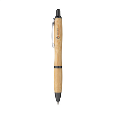 Logo trade promotional product photo of: Athos Bamboo pen