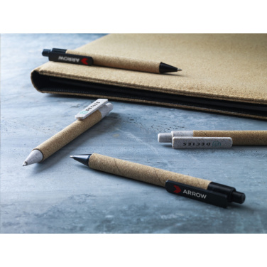Logo trade corporate gifts image of: Cork ECO Write pen