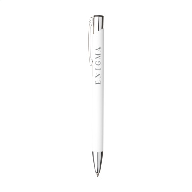 Logo trade promotional items image of: Ebony Soft Touch pen