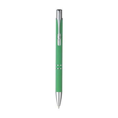 Logo trade promotional gifts picture of: Ebony Soft Touch Accent pen