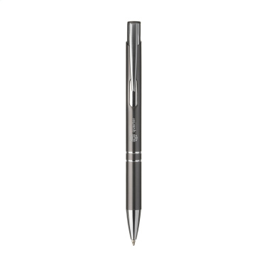 Logo trade promotional gift photo of: Ebony Recycled Alu pens