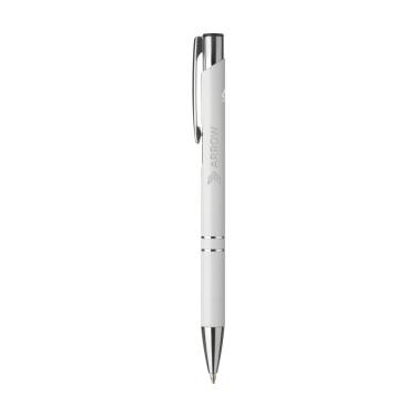 Logo trade promotional giveaways image of: Ebony Recycled Alu pens