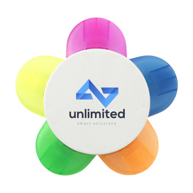 Logotrade promotional gift picture of: Bloom Recycled Milk-Carton highlighter