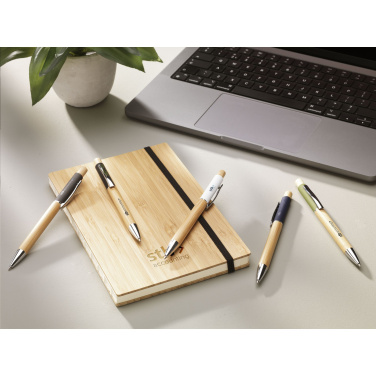 Logo trade promotional item photo of: Saya Bamboo Pen