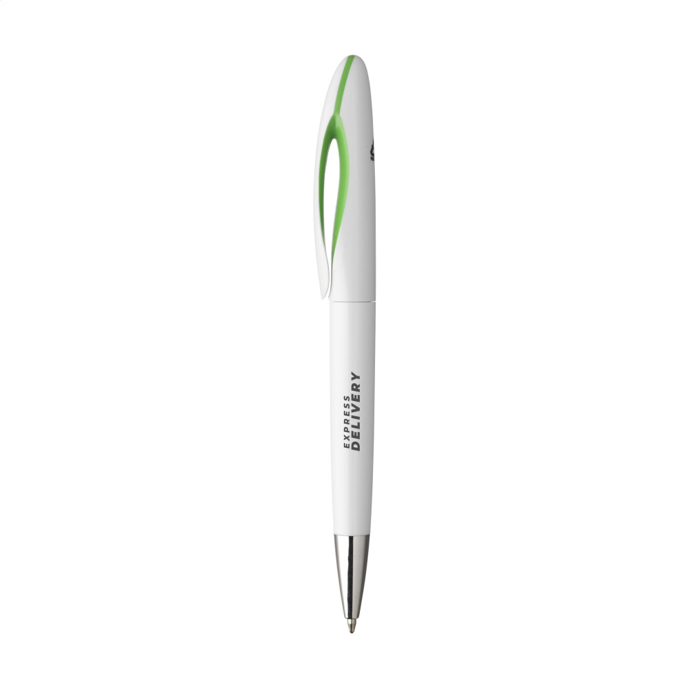 Logo trade promotional items image of: Lunar GRS Recycled Pen