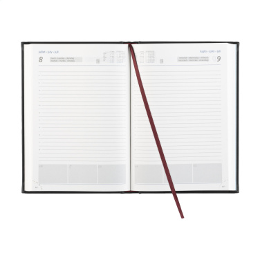 Logo trade promotional product photo of: Eurotop Sabana diary A5 6-languages