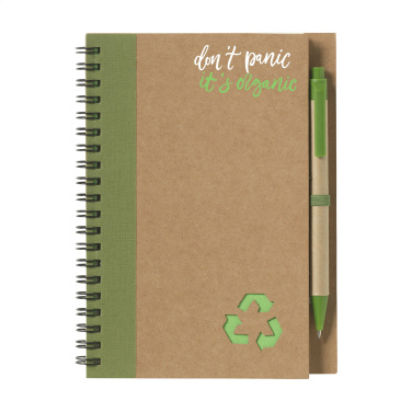 Logotrade advertising product image of: Recycle Note-L Paper notebook