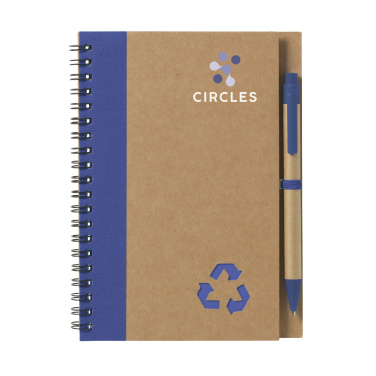 Logo trade promotional giveaways image of: Recycle Note-L Paper notebook
