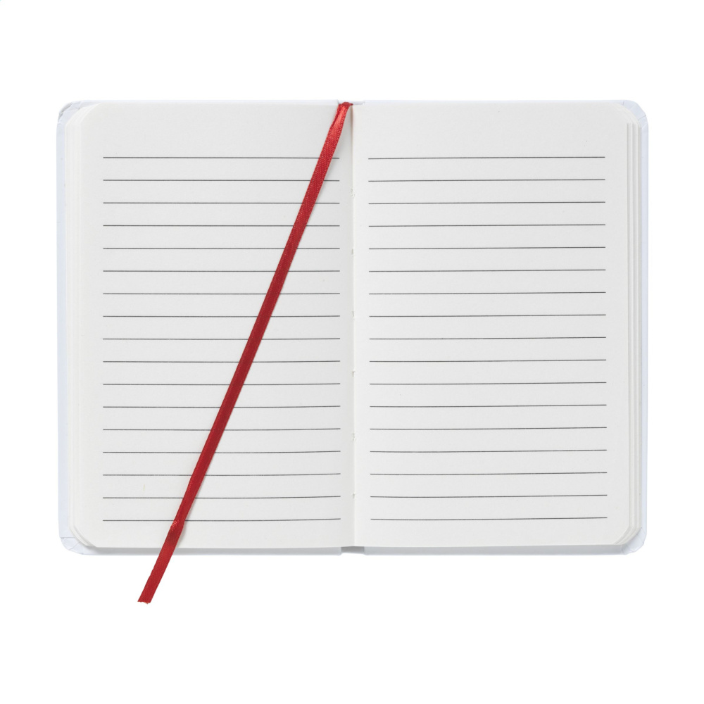 Logo trade promotional giveaways image of: WhiteNote A6 Paper notebook