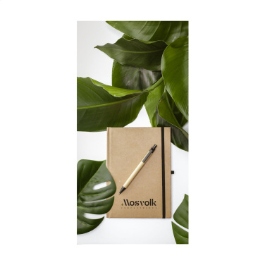Logo trade promotional gifts picture of: Pocket ECO Paper A5 notebook