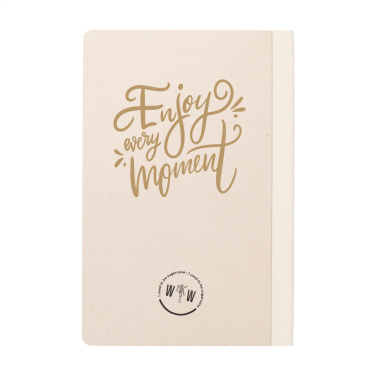 Logo trade advertising products image of: Sugarcane Paper Notebook A5