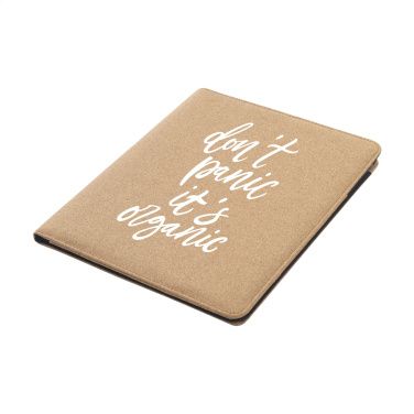 Logo trade promotional products image of: Eco Conference Cork A4 document folder
