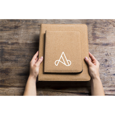 Logo trade promotional merchandise photo of: Eco Conference Cork A4 document folder