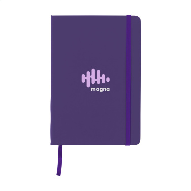 Logo trade business gifts image of: BudgetNote A5 Lines Paper Notebook