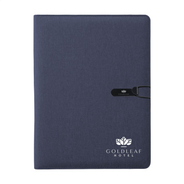 Logo trade promotional giveaways image of: Quest Portfolio RCS RPET A4  document folder