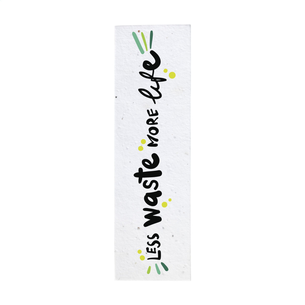 Logotrade corporate gift image of: Seed Paper Bookmark