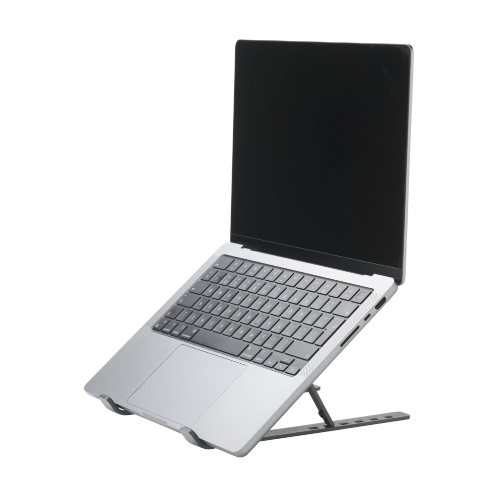 Logo trade advertising products picture of: Standby GRS Recycled Alu Laptop Stand