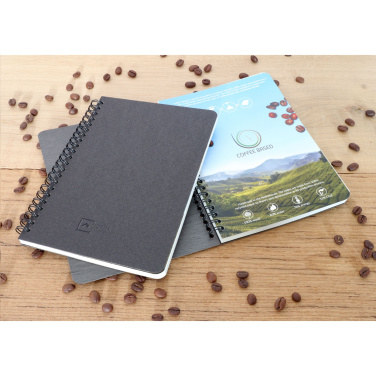 Logo trade corporate gifts picture of: Coffee Paper Notebook Wire-O A5