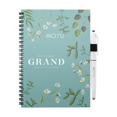Logo trade promotional product photo of: MOYU Erasable Stone Paper Notebook Custom SoftCover