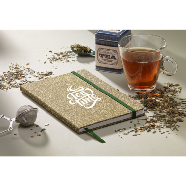 Logotrade advertising product picture of: TeaGround Cork Paper Notebook A5