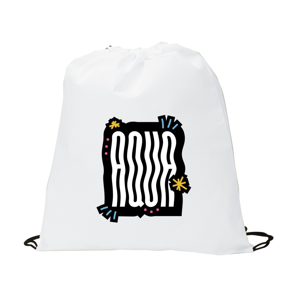 Logo trade promotional gifts image of: Non-Woven PromoBag backpack