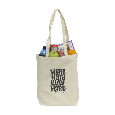 Logo trade advertising products image of: Canvas ShoppyBag long handles (270 g/m²)