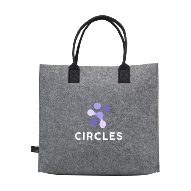Logo trade promotional giveaways picture of: BigShopper Argus GRS RPET Felt