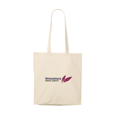 Logo trade promotional item photo of: Natural Square Bag (165 g/m²) cotton bag