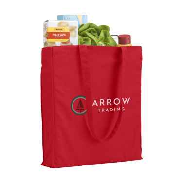Logo trade promotional gifts image of: Colour Square Bag (160 g/m²) cotton bag