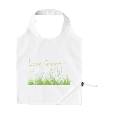 Logo trade promotional giveaway photo of: Strawberry Cotton (135 g/m²) foldable bag