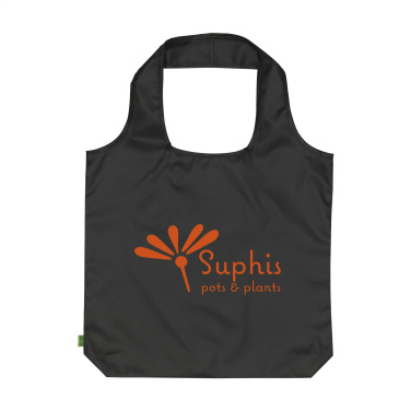Logo trade promotional giveaways picture of: GRS RPET Shopper foldable shopping bag