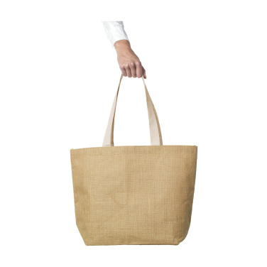 Logotrade corporate gift picture of: Elegance Bag jute shopper