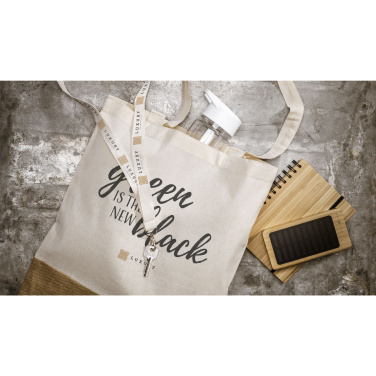 Logotrade corporate gift image of: Combi Organic Shopper (160 g/m²) bag