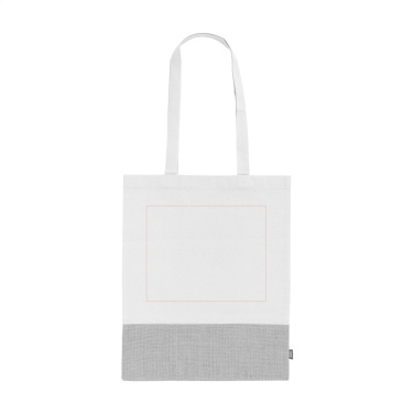 Logotrade promotional item picture of: Combi Organic Shopper (160 g/m²) bag