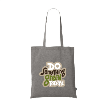 Logo trade promotional giveaway photo of: GRS Recycled Cotton Shopper (180 g/m²) bag