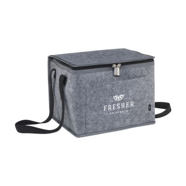 Logo trade promotional merchandise picture of: Keep-it-Cool GRS Felt RPETcooling bag