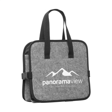 Logo trade promotional merchandise photo of: Trunk GRS RPET Felt Organiser Cooler bag