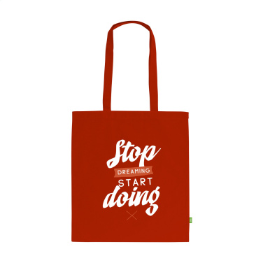 Logotrade promotional products photo of: Organic Cotton Shopper (140 g/m²) bag