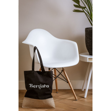 Logo trade promotional giveaway photo of: Combi Organic Shopper (160 g/m²) bag