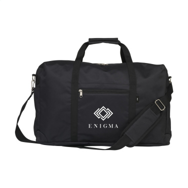 Logo trade business gifts image of: Manchester RPET Travelbag