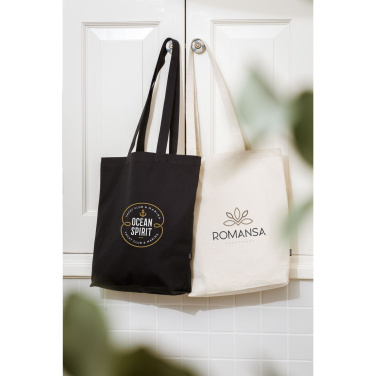 Logo trade promotional items picture of: GRS Recycled Canvas Bag Natural (260 g/m²)