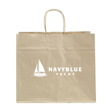 Logo trade promotional items picture of: Leaf It Bag recycled grass paper (90 g/m²) XL